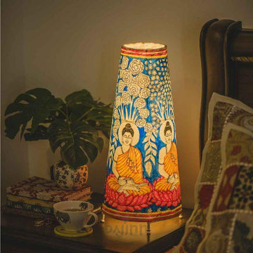 Buddha Leather Lamp