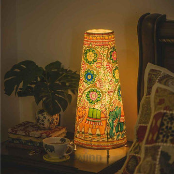 Jumbo Leather Lamp