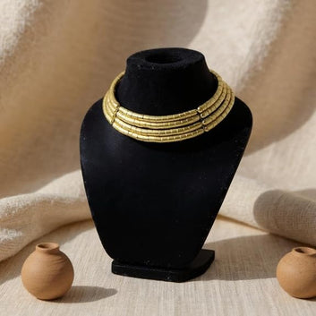 Dajinn Royal Aura Choker Necklace for Women Antique Finish, Traditional Ethnic Jewelry for Womens