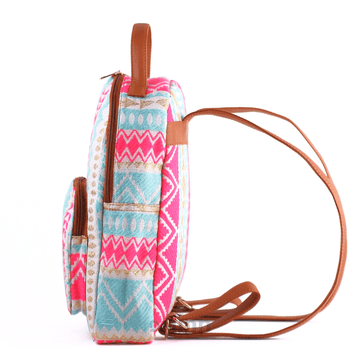 Dajinn Pink Summer Large Backpack