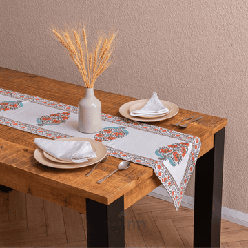 Daffodil Block Print Runner