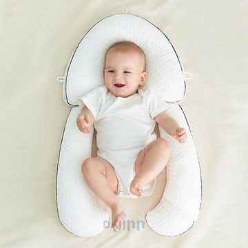 DaJinn Soft Baby Huggable Pillow, Breathable Nursing Pillows for Babies with Extra Comfort – White
