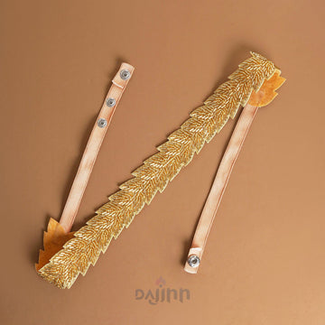 Dajinn Rayna Bead Gold Belt