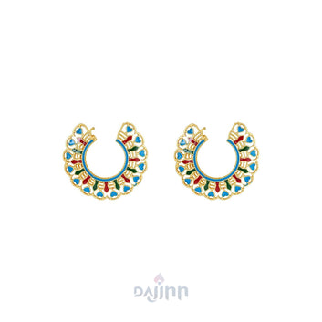 Dajinn Aamani Blue Earrings