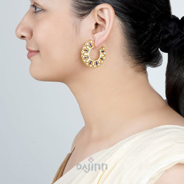 Dajinn Aamani Blue Earrings