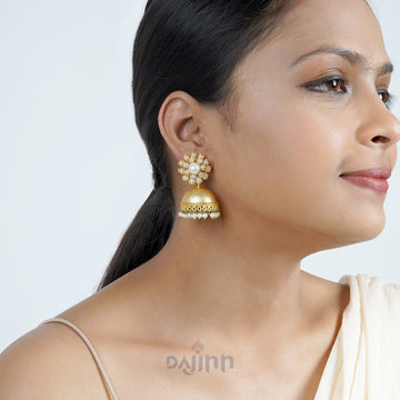 Dajinn Ami Gold Earrings