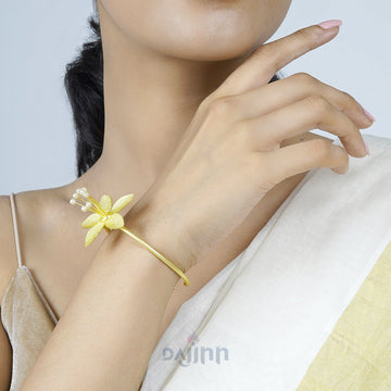 Dajinn Utpala Floral Bracelet