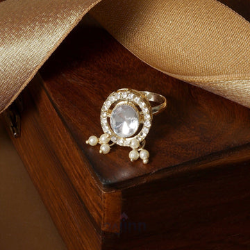 Dajinn Jhilmil Light Gold Ring