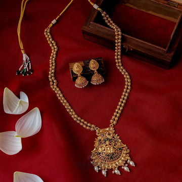 Dajinn Apsara Gold Necklace Set