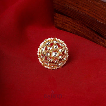 Dajinn Lena Gold And White Ring
