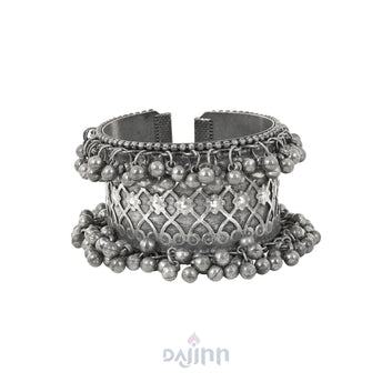Dajinn Aadrika Silver Oxidised Bracelet