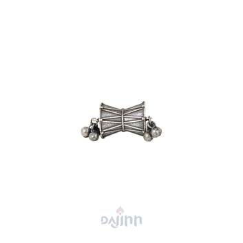 Dajinn Ghavni Silver Oxidised Ring