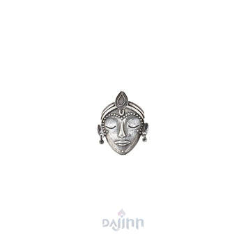 Dajinn Sauhrida Silver Oxidised Ring