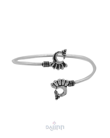 Dajinn Raahi Silver Oxidised Jewelry Gift Set