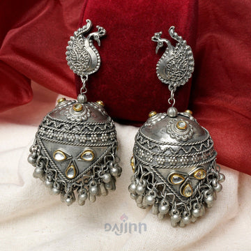 Dajinn Morika Oxidised Earrings