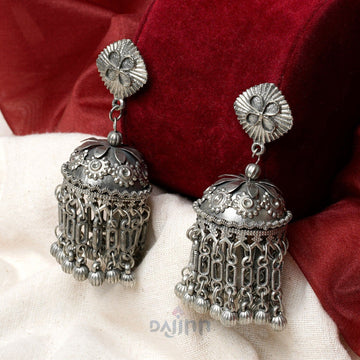 Dajinn Tanushree Oxidised Earrings
