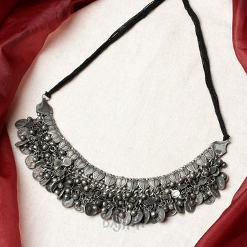Dajinn Sangeeta Oxidised Necklace