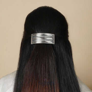 Dajinn Jasleen Silver lossy Hair Pin