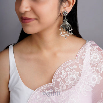 Malar Oxidised Earring