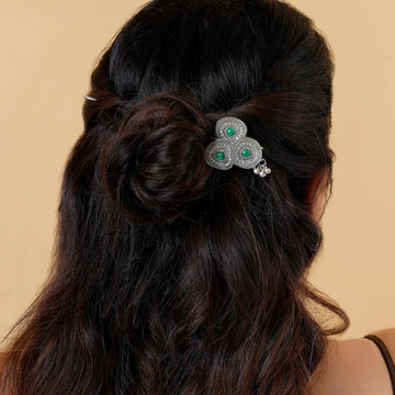 Dajinn Sanika Silver Turquoise Juda Stick