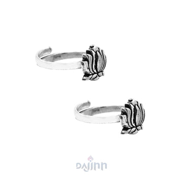 Dajinn Komala Set of 3 Silver Toe Rings