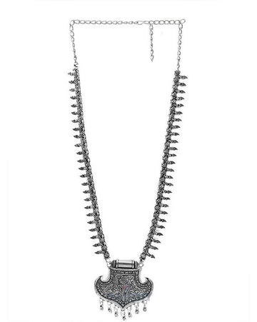 Dajinn Sasthi Silver Oxidised Jewelry Gift Set