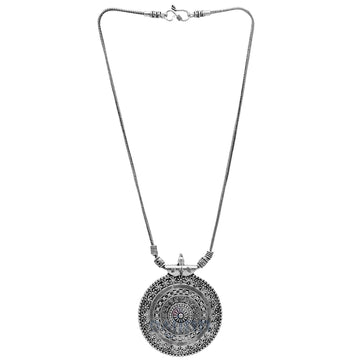 Dajinn Aaaral  Silver Oxidised Jewelry Gift Set