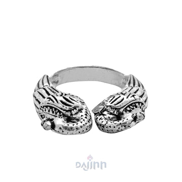 Dajinn Jarul Silver Oxidised Jewelry Gift Set