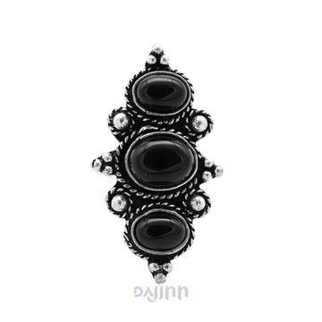 Dajinn Karka Silver Oxidised Jewlry Gift Set
