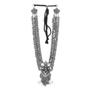 Dajinn Anahita Silver Oxidised Jewelry Gift Set