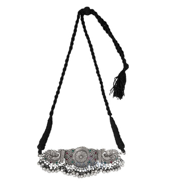 Dajinn Grahati Silver Oxidised  Jewelry Gift Set