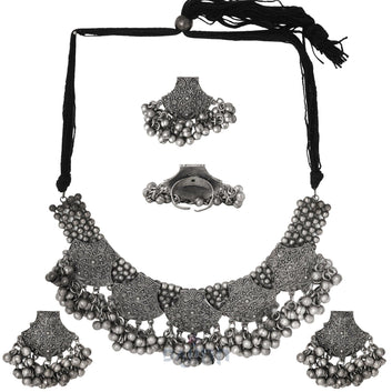 Dajinn Jiera Choker Necklace Set