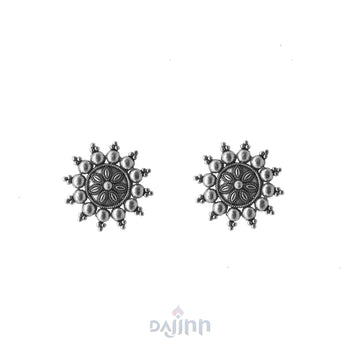Dajinn Anreeta Silver Oxidised Jewelry Gift Set