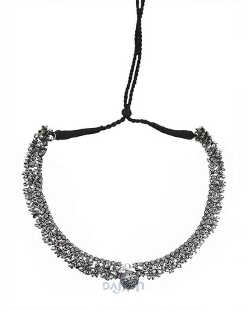 Dajinn Teji Silver Oxidised Jewelry Gift Set