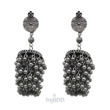 Dajinn Menha Silver Oxidised Jewelry Gift Set