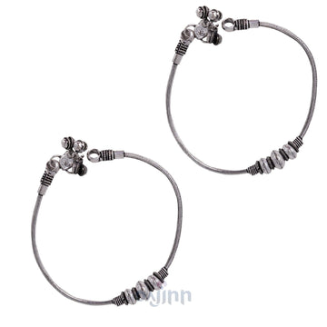 Dajinn Aruni Set of Anklet and 3 Toe Rings