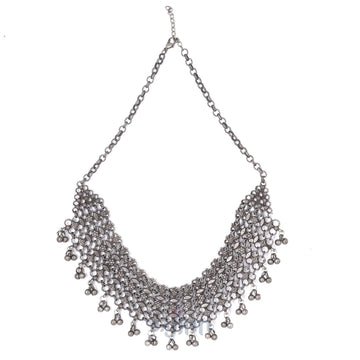 Dajinn Meha Silver Oxidised Jewelry Gift Set