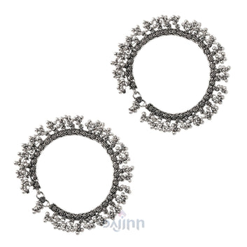 Dajinn Mahima Set Of Anklet and Toe Ring