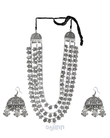 Dajinn Aaral Silver Oxidised Jewelry Set