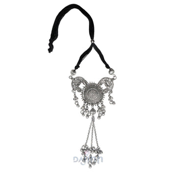 Dajinn Jenila Silver Oxidised Jewelry Gift Set