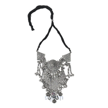 Dajinn NAKSHATRA SILVER OXIDISED JEWELRY GIFT SET