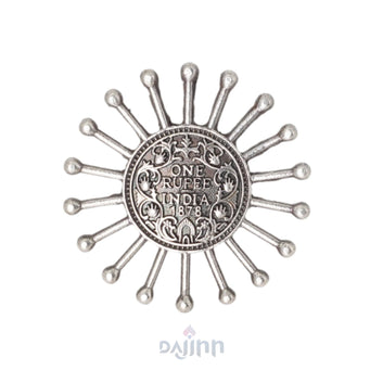 Dajinn Omisha Silver Oxidised Ring