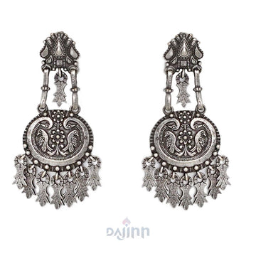 Dajinn Subhi Silver Oxidised Jewelry Gift Set