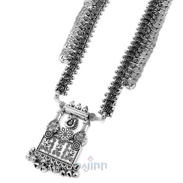 Dajinn Achal Silver Oxidised Jewelry Gift Set