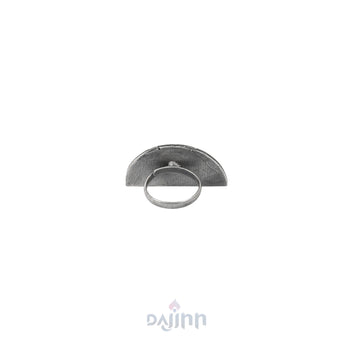 Dajinn Aagam Silver Oxidised Ring