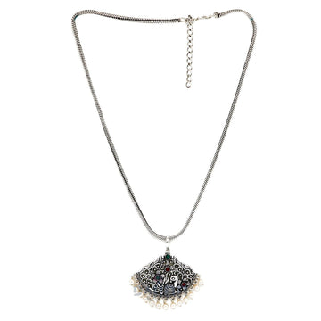 Dajinn Rohin Silver Oxidised Jewelry Gift Set