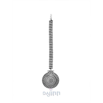 Dajinn Rebha Silver Oxidised Jewelry Gift Set