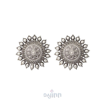 Dajinn Feral Silver Oxidised Jewelry Gift Set
