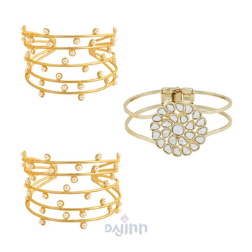 Dajinn Chetna Stacked Bracelet Set