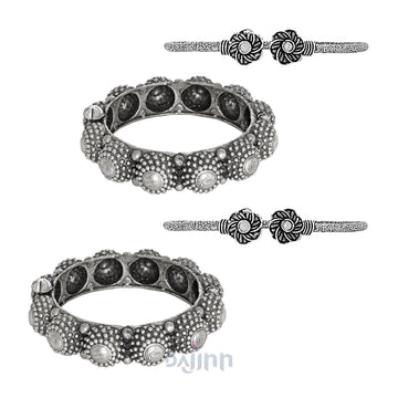 Dajinn Rupanshi Stacked Bracelet Set